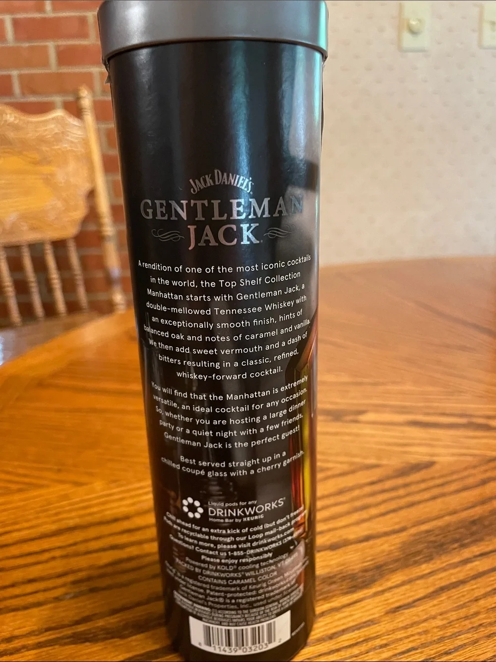 Drinkworks Gentleman Jack Manhattan